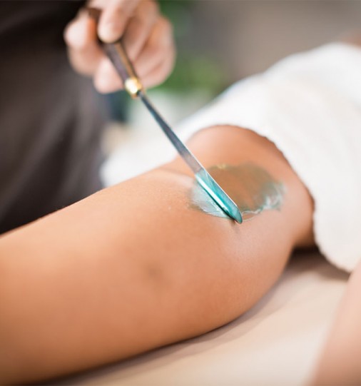 Depilazione completa delle gambe