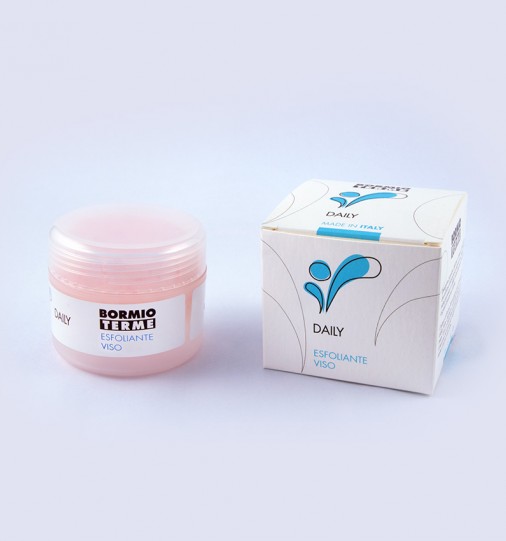 Exfoliating facial cleanser